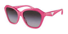 0EA4221 - Emporio Armani - (Shiny Opaline Fuchsia) Gradient Grey - 56 - 17 - 140 MM - Ardor Eyewear 8056262038055