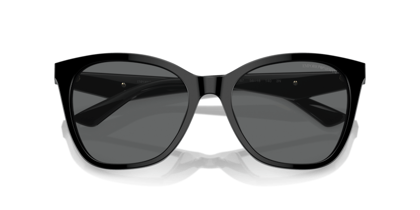 0EA4222U - Emporio Armani - (Shiny Black) Dark Grey - 56 - 18 - 140 MM - Ardor Eyewear 8056262037614