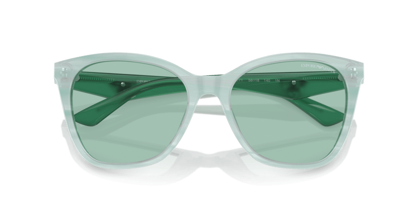 0EA4222U - Emporio Armani - (Shiny Striped Green) Green - 56 - 18 - 140 MM - Ardor Eyewear 8056262037621