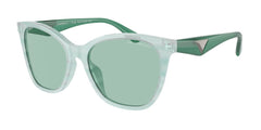 0EA4222U - Emporio Armani - (Shiny Striped Green) Green - 56 - 18 - 140 MM - Ardor Eyewear 8056262037621