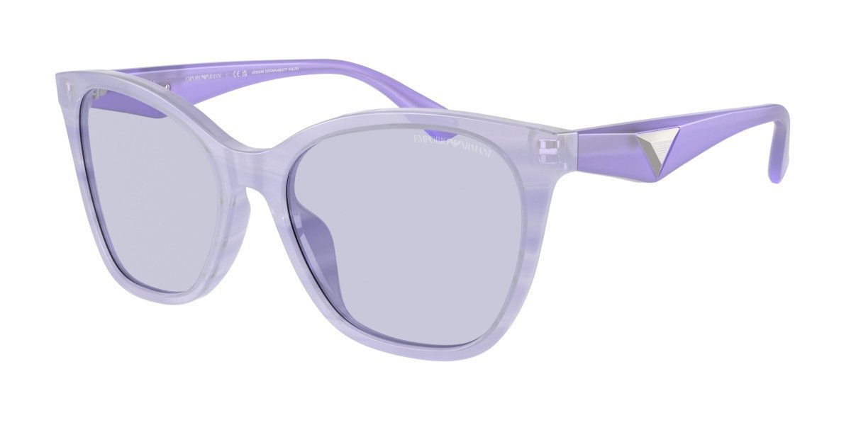 0EA4222U - Emporio Armani - (Shiny Striped Lilac) Lillac - 56 - 18 - 140 MM - Ardor Eyewear 8056262037638