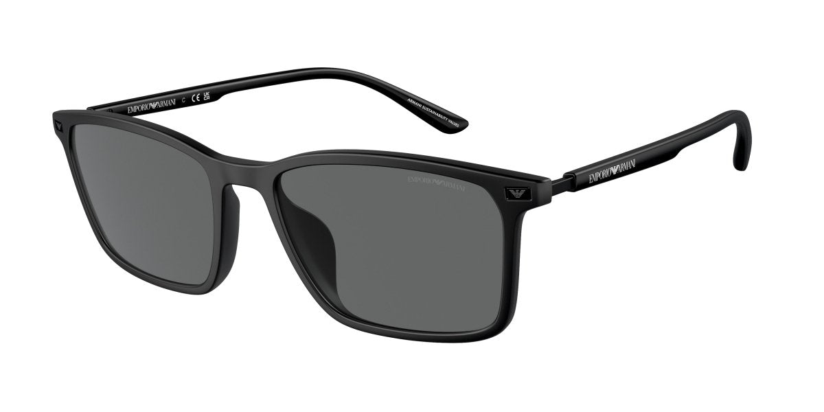 0EA4223U - Emporio Armani - (Matte Black) Dark Grey - 56 - 18 - 145 MM - Ardor Eyewear 8056262036235