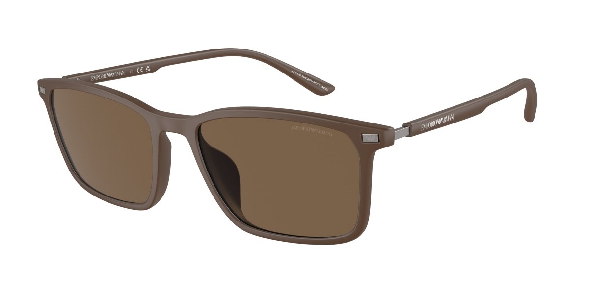 0EA4223U - Emporio Armani - (Matte Brown) Dark Brown - 56 - 18 - 145 MM - Ardor Eyewear 8056262036273