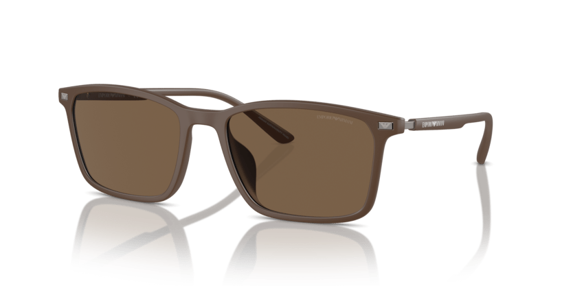 0EA4223U - Emporio Armani - (Matte Brown) Dark Brown - 56 - 18 - 145 MM - Ardor Eyewear 8056262036273