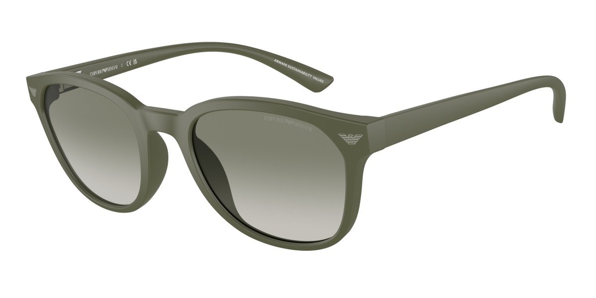 0EA4225U - Emporio Armani - (Matte Green) Green Gradient - 53 - 20 - 145 MM - Ardor Eyewear 8056262078495