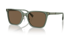 0EA4226D - Emporio Armani - (Shiny Transparent Green) Dark Brown - 55 - 20 - 145 MM - Ardor Eyewear 8056262077009