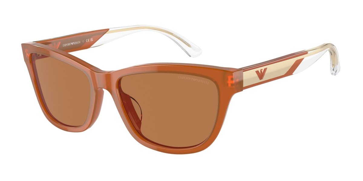 0EA4227U - Emporio Armani - (Opaline Orange) Brown - 56 - 17 - 140 MM - Ardor Eyewear 8056262034828