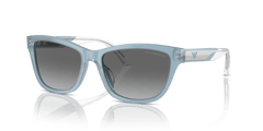 0EA4227U - Emporio Armani - (Shiny Opaline Azure) Grey Gradient - 56 - 17 - 140 MM - Ardor Eyewear 8056262034811