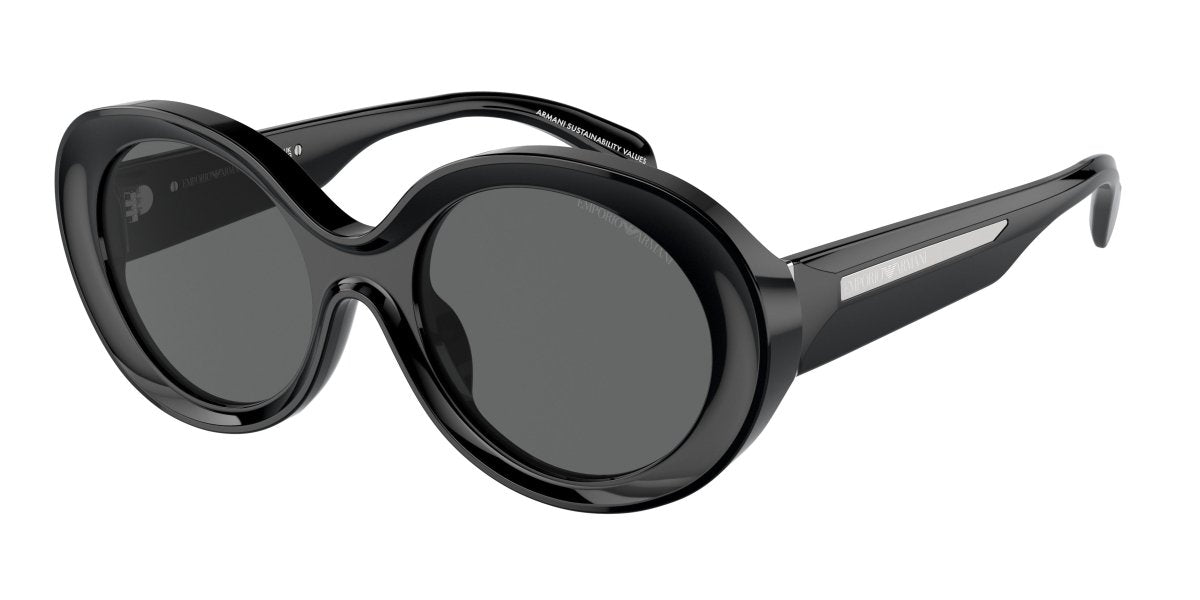 0EA4231U - Emporio Armani - (Shiny Black) Dark Grey - 53 - 20 - 140 MM - Ardor Eyewear 8056262142745