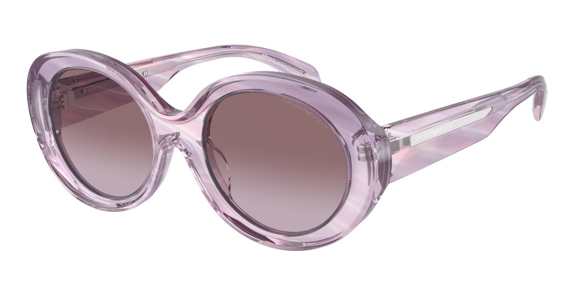 0EA4231U - Emporio Armani - (Striped Pink) Gradient Violet - 53 - 20 - 140 MM - Ardor Eyewear 8056262142776