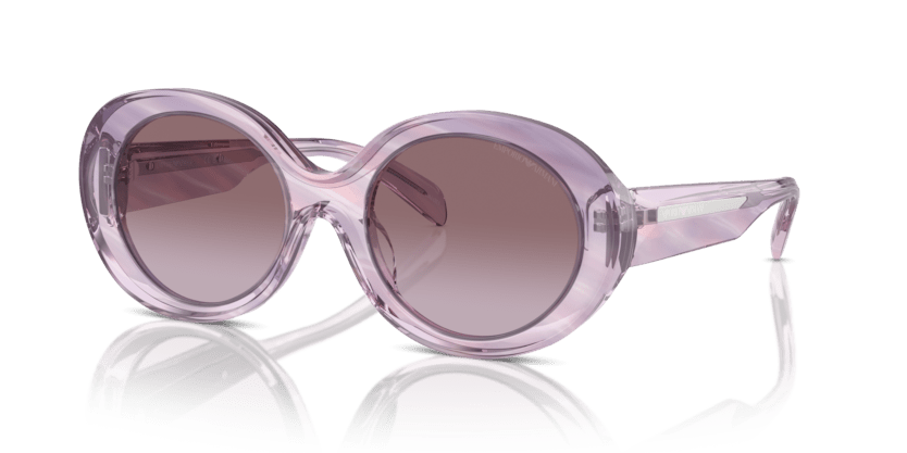 0EA4231U - Emporio Armani - (Striped Pink) Gradient Violet - 53 - 20 - 140 MM - Ardor Eyewear 8056262142776