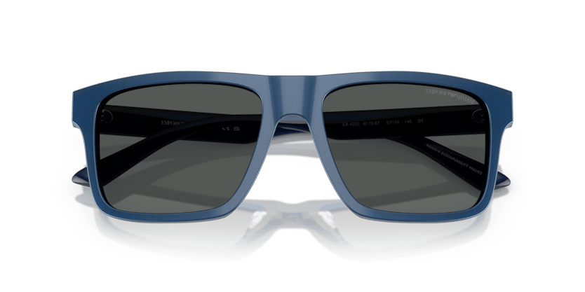 0EA4232 - Emporio Armani - (Iridescent Blue) Smoke - 57 - 18 - 145 MM - Ardor Eyewear 8056262234099