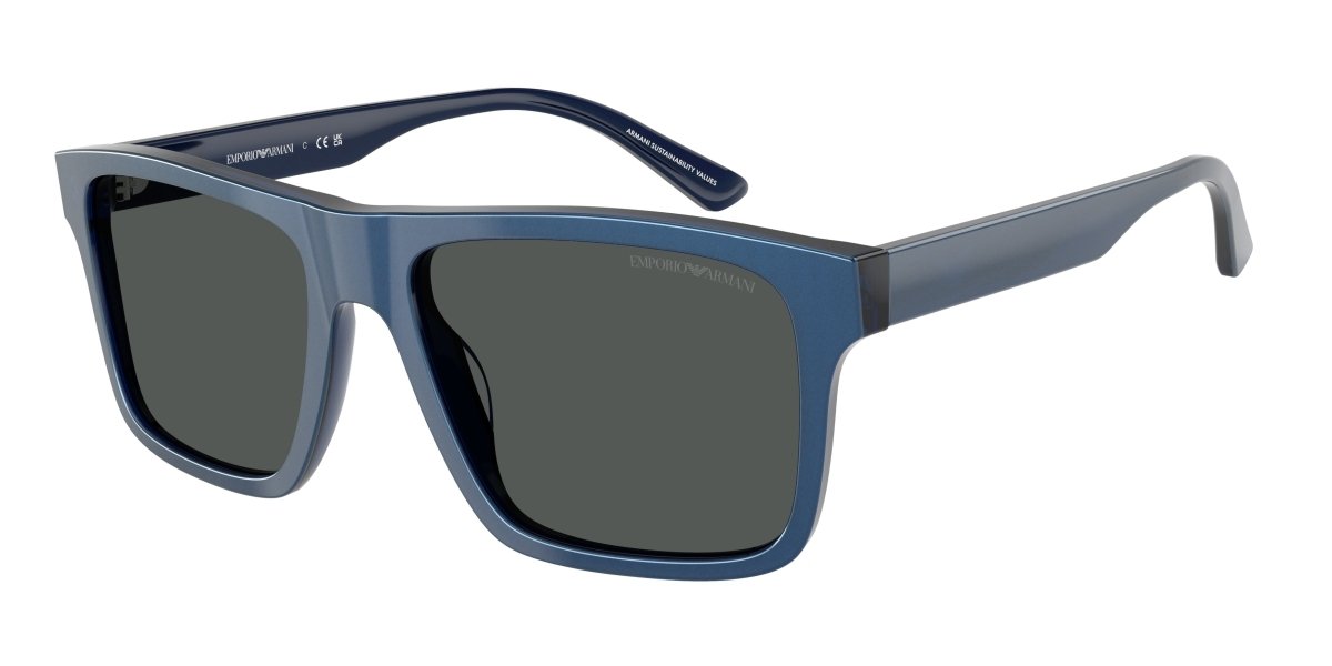 0EA4232 - Emporio Armani - (Iridescent Blue) Smoke - 57 - 18 - 145 MM - Ardor Eyewear 8056262234099