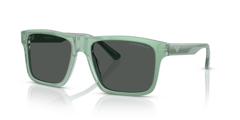 0EA4232 - Emporio Armani - (Iridescent Green) Smoke - 57 - 18 - 145 MM - Ardor Eyewear 8056262234105