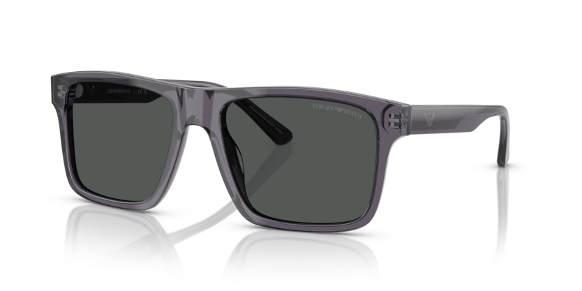 0EA4232 - Emporio Armani - (Transparent Dark Grey) Smoke - 57 - 18 - 145 MM - Ardor Eyewear 8056262234075