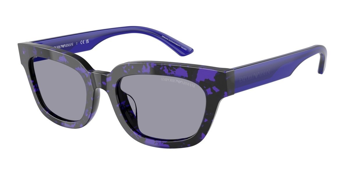 0EA4233U - Emporio Armani - (Havana Violet) Blue - 53 - 20 - 140 MM - Ardor Eyewear 8056262234211