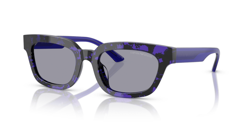 0EA4233U - Emporio Armani - (Havana Violet) Blue - 53 - 20 - 140 MM - Ardor Eyewear 8056262234211