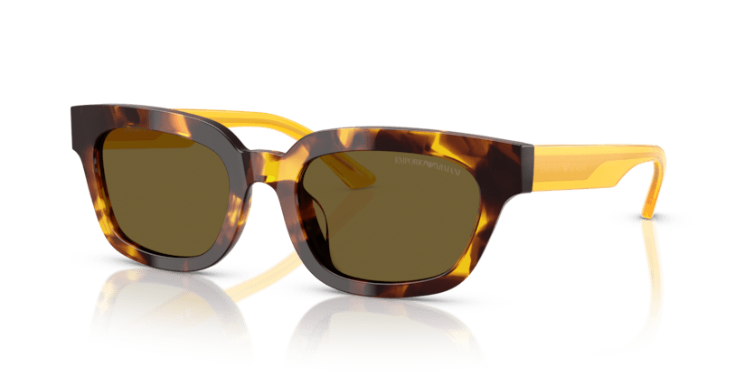 0EA4233U - Emporio Armani - (Havana Yellow) Dark Brown - 53 - 20 - 140 MM - Ardor Eyewear 8056262234198