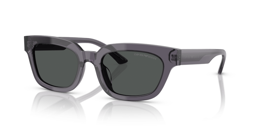 0EA4233U - Emporio Armani - (Transparent Grey) Dark Grey - 53 - 20 - 140 MM - Ardor Eyewear 8056262234174