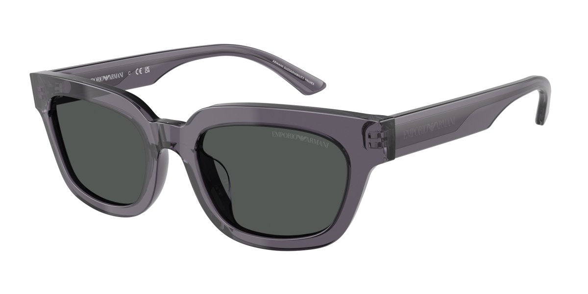 0EA4233U - Emporio Armani - (Transparent Grey) Dark Grey - 53 - 20 - 140 MM - Ardor Eyewear 8056262234174