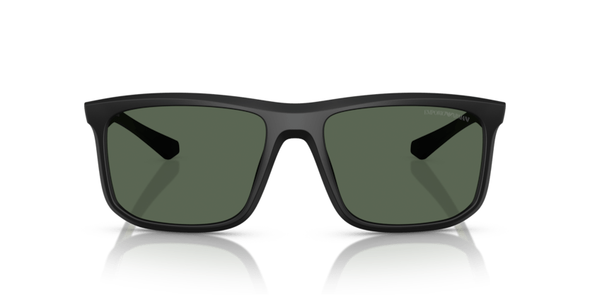 0EA4234U - Emporio Armani - (Matte Black) Dark Green - 57 - 18 - 145 MM - Ardor Eyewear 8056262234471