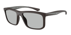 0EA4234U - Emporio Armani - (Matte Brown) Light Grey - 57 - 18 - 145 MM - Ardor Eyewear 8056262234501