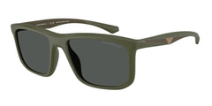 0EA4234U - Emporio Armani - (Matte Green) Dark Grey - 57 - 18 - 145 MM - Ardor Eyewear 8056262234488