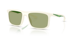 0EA4234U - Emporio Armani - (Matte White) Green - 57 - 18 - 145 MM - Ardor Eyewear 8056262234518