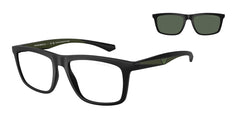 0EA4235 - Emporio Armani - (Matte Black) Clear - 53 - 18 - 145 MM - Ardor Eyewear 8056262234792