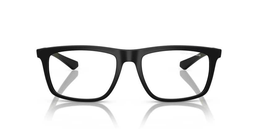 0EA4235 - Emporio Armani - (Matte Black) Clear - 53 - 18 - 145 MM - Ardor Eyewear 8056262234792