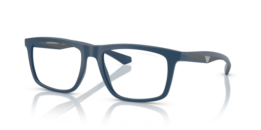 0EA4235 - Emporio Armani - (Matte Blue) Clear - 53 - 18 - 145 MM - Ardor Eyewear 8056262234839