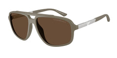 0EA4236U - Emporio Armani - (Matte Beige) Dark Brown - 59 - 15 - 145 MM - Ardor Eyewear 8056262236253