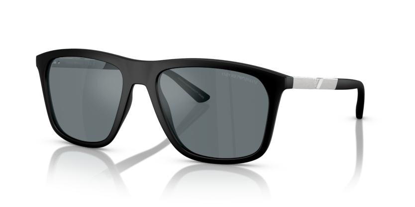 0EA4237 - Emporio Armani - (Matte Black) Grey Mirror Black - 57 - 18 - 145 MM - Ardor Eyewear 8056262236567