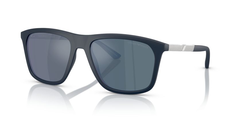 0EA4237 - Emporio Armani - (Matte Dark Blue) Dark Grey Ar Blue External - 57 - 18 - 145 MM - Ardor Eyewear 8056262236581