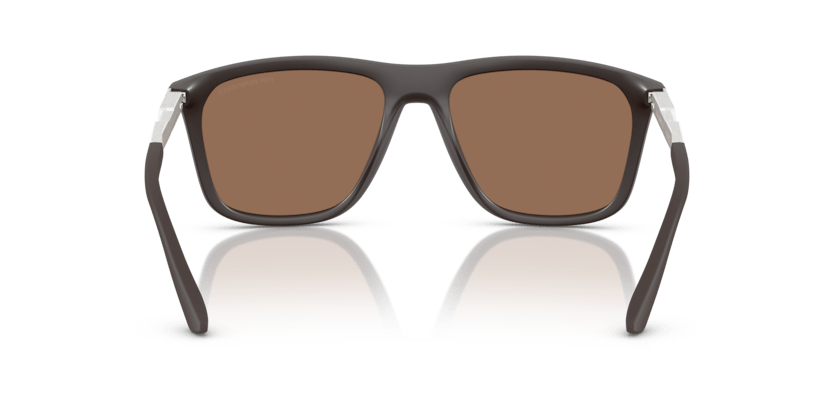 0EA4237 - Emporio Armani - (Matte Dark Brown) Dark Brown Mirror Gold - 57 - 18 - 145 MM - Ardor Eyewear 8056262236574