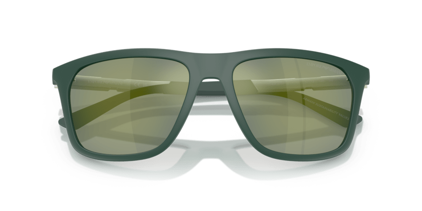 0EA4237 - Emporio Armani - (Matte Dark Green) Green Mirror Green - 57 - 18 - 145 MM - Ardor Eyewear 8056262236598