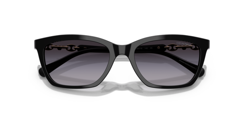 0EA4238 - Emporio Armani - (Shiny Black) Grey Gradient - 54 - 18 - 140 MM - Ardor Eyewear 8056262242797