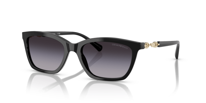 0EA4238 - Emporio Armani - (Shiny Black) Grey Gradient - 54 - 18 - 140 MM - Ardor Eyewear 8056262242797