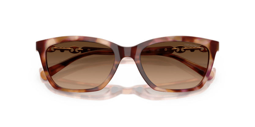 0EA4238 - Emporio Armani - (Shiny Havana Red) Gradient Brown - 54 - 18 - 140 MM - Ardor Eyewear 8056262242841