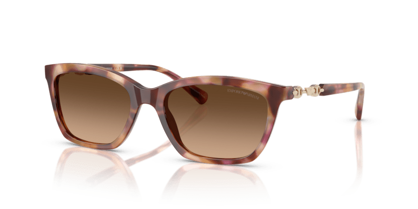 0EA4238 - Emporio Armani - (Shiny Havana Red) Gradient Brown - 54 - 18 - 140 MM - Ardor Eyewear 8056262242841