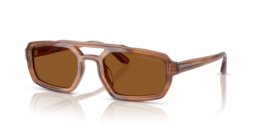 0EA4240U - Emporio Armani - (Shiny Havana Brown) Brown - 53 - 22 - 145 MM - Ardor Eyewear 8056262244159