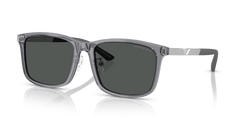 0EA4241D - Emporio Armani - (Shiny Transparent Grey) Dark Grey - 57 - 19 - 145 MM - Ardor Eyewear 8056262345146