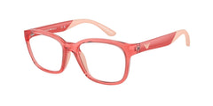 0EK3003 - Emporio Armani Kids - Pink - (Shiny Transparent Coral 5377) - 47 - 16 - 125 MM - Ardor Eyewear 8056597822206