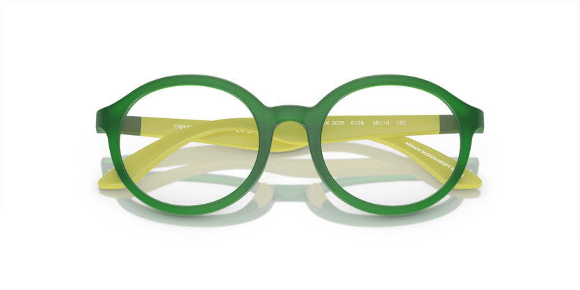 0EK3005 - Emporio Armani Kids - Green - (Opaline Green 6129) - 46 - 19 - 125 MM - Ardor Eyewear 8056262072776