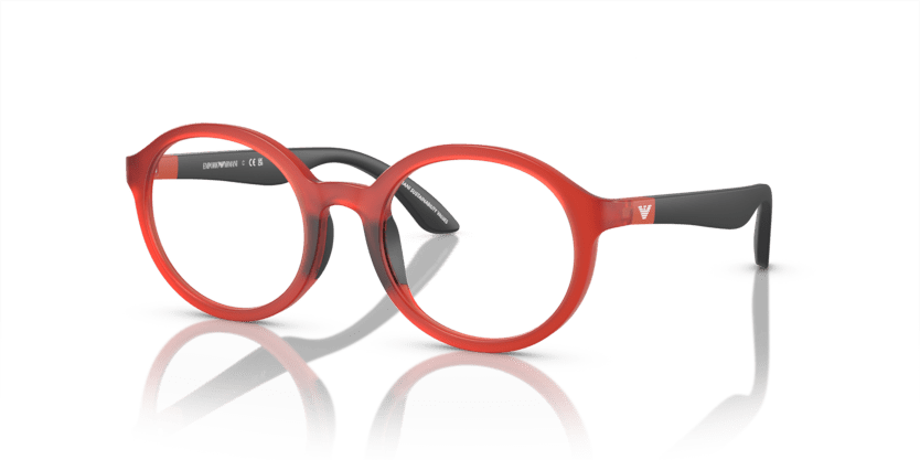 0EK3005 - Emporio Armani Kids - Red - (Opaline Red 6128) - 46 - 19 - 125 MM - Ardor Eyewear 8056262072752