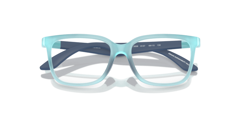 0EK3006 - Emporio Armani Kids - Blue - (Opaline Azure 6137) - 49 - 15 - 130 MM - Ardor Eyewear 8056262074879