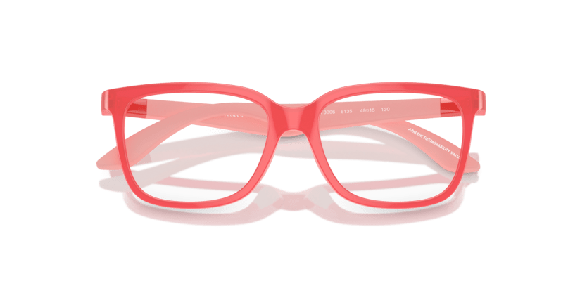 0EK3006 - Emporio Armani Kids - Red - (Opaline Coral 6135) - 47 - 15 - 125 MM - Ardor Eyewear 8056262074824