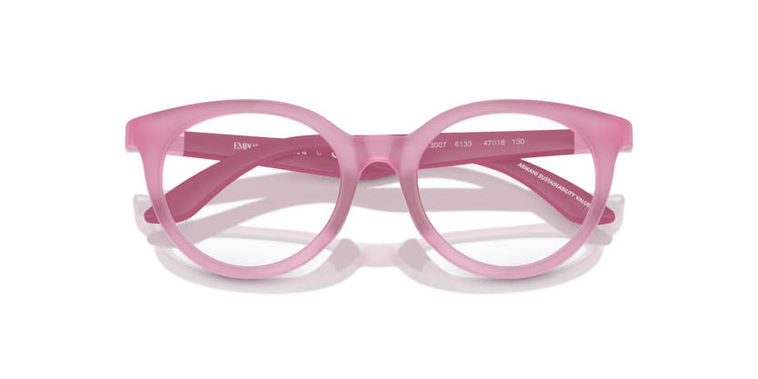 0EK3007 - Emporio Armani Kids - Pink - (Opaline Pink 6133) - 47 - 18 - 130 MM - Ardor Eyewear 8056262074114