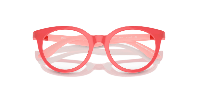 0EK3007 - Emporio Armani Kids - Red - (Opaline Coral 6135) - 45 - 18 - 125 MM - Ardor Eyewear 8056262074169