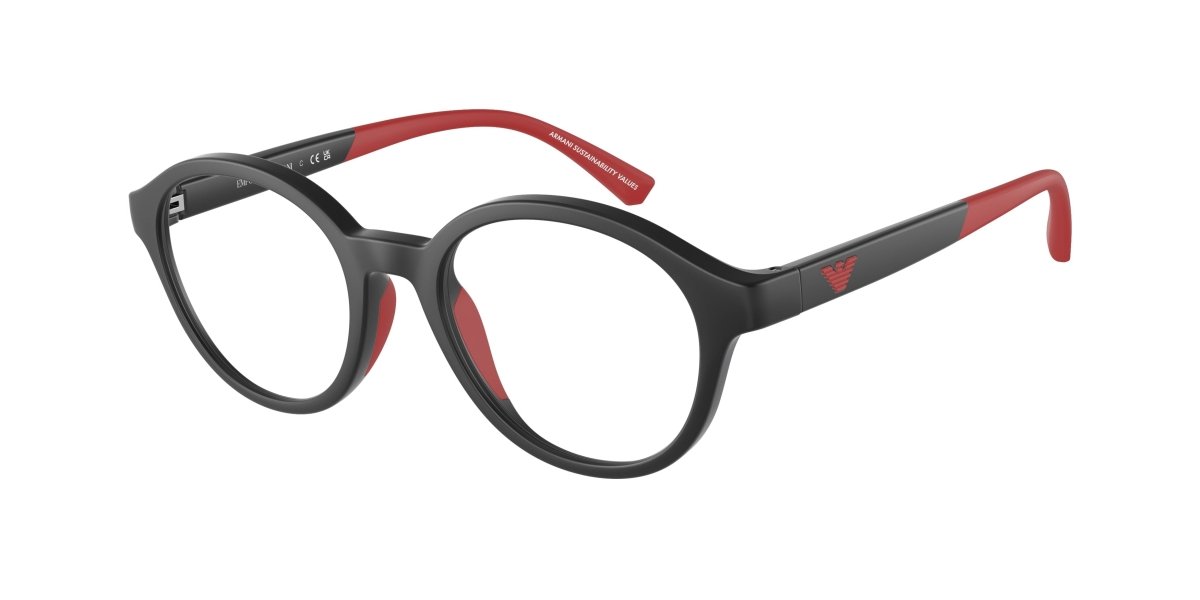 0EK3202 - Emporio Armani Kids - Black - (Matte Black 5001) - 47 - 18 - 125 MM - Ardor Eyewear 8056597981385